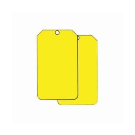 Accuform Plastic, 2-1/2 in Width, 0.31 in Height, , 25 PK MDT524PTP